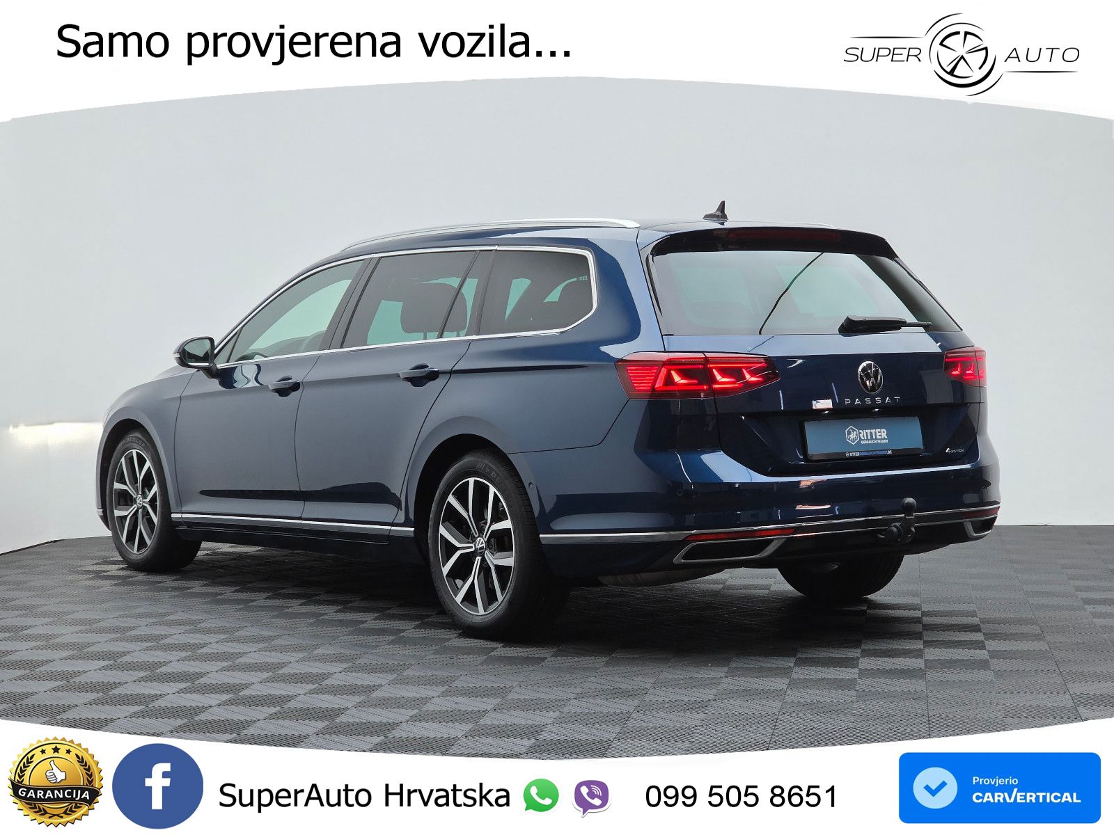 Volkswagen Passat Variant 2.0 TSI OPF (280 KS) 4MOTION DSG Elegance MATRIX+GR SJED+KAM