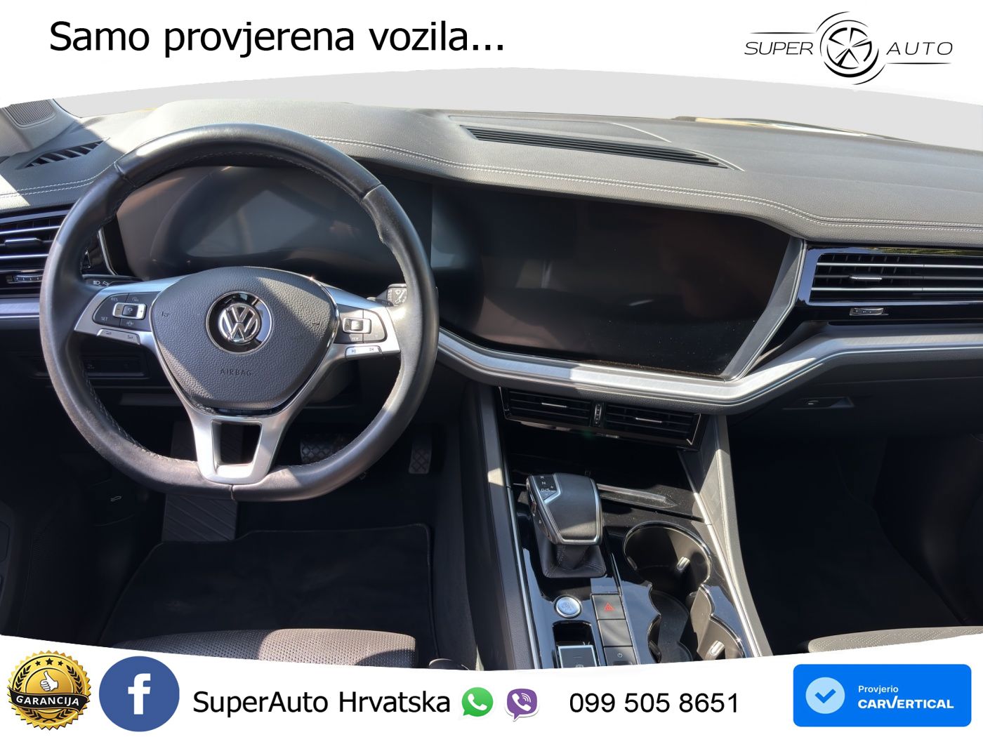 Volkswagen Touareg 3.0 V6 TDI (286 KS) 4MOTION Tiptronic ZRAČNI+ACC+4xGR SJED+KAM