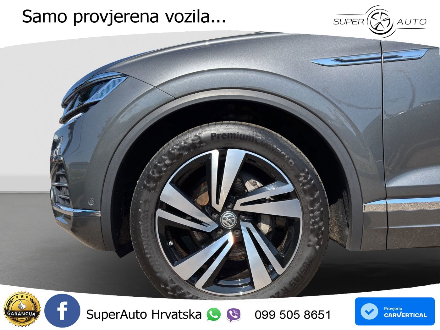 Volkswagen Touareg 3.0 V6 TDI (286 KS) 4MOTION Tiptronic ZRAČNI+ACC+4xGR SJED+KAM
