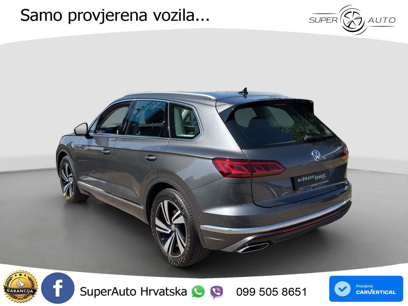Volkswagen Touareg 3.0 V6 TDI (286 KS) 4MOTION Tiptronic ZRAČNI+ACC+4xGR SJED+KAM