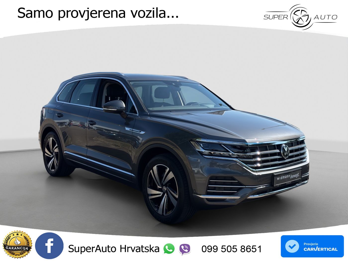 Volkswagen Touareg 3.0 V6 TDI (286 KS) 4MOTION Tiptronic ZRAČNI+ACC+4xGR SJED+KAM