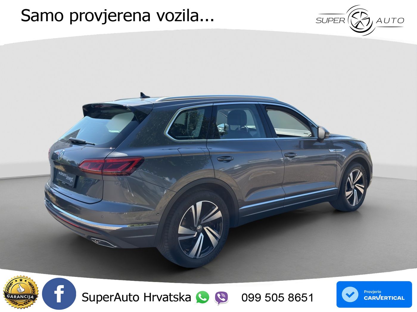 Volkswagen Touareg 3.0 V6 TDI (286 KS) 4MOTION Tiptronic ZRAČNI+ACC+4xGR SJED+KAM