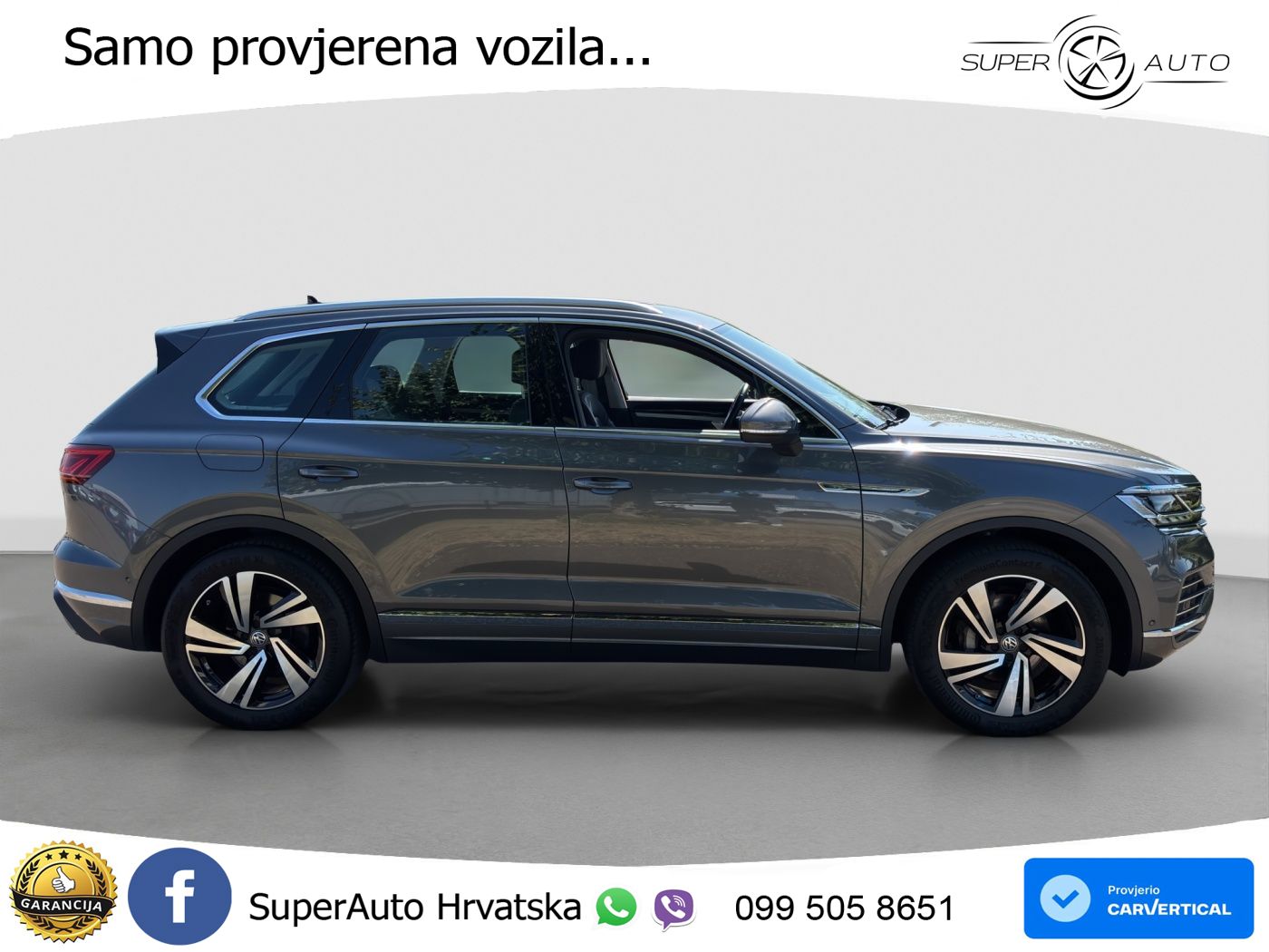 Volkswagen Touareg 3.0 V6 TDI (286 KS) 4MOTION Tiptronic ZRAČNI+ACC+4xGR SJED+KAM