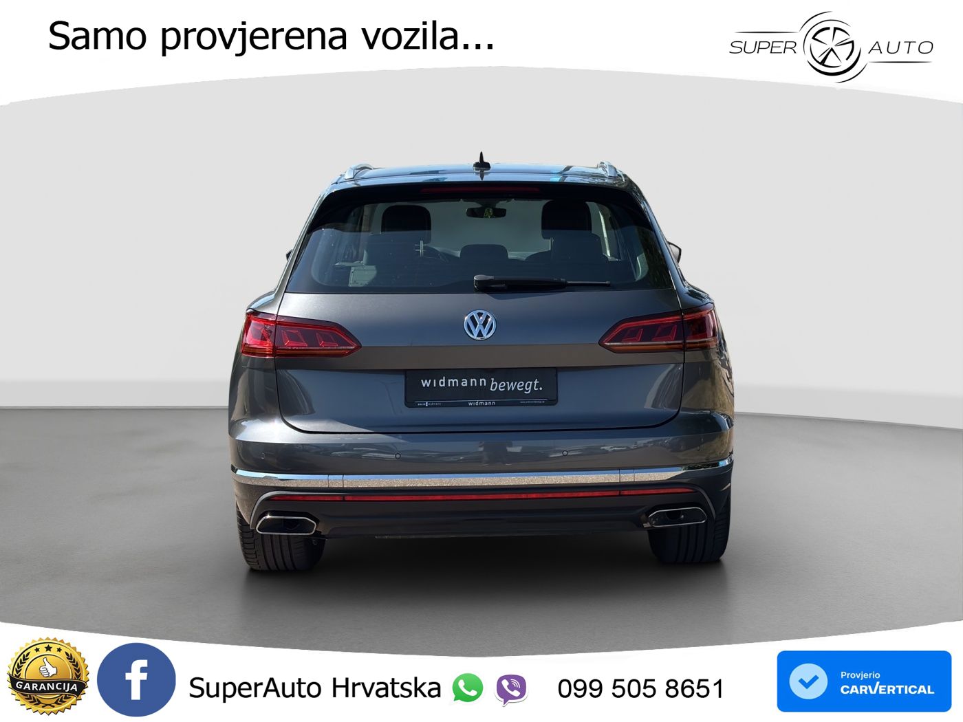 Volkswagen Touareg 3.0 V6 TDI (286 KS) 4MOTION Tiptronic ZRAČNI+ACC+4xGR SJED+KAM