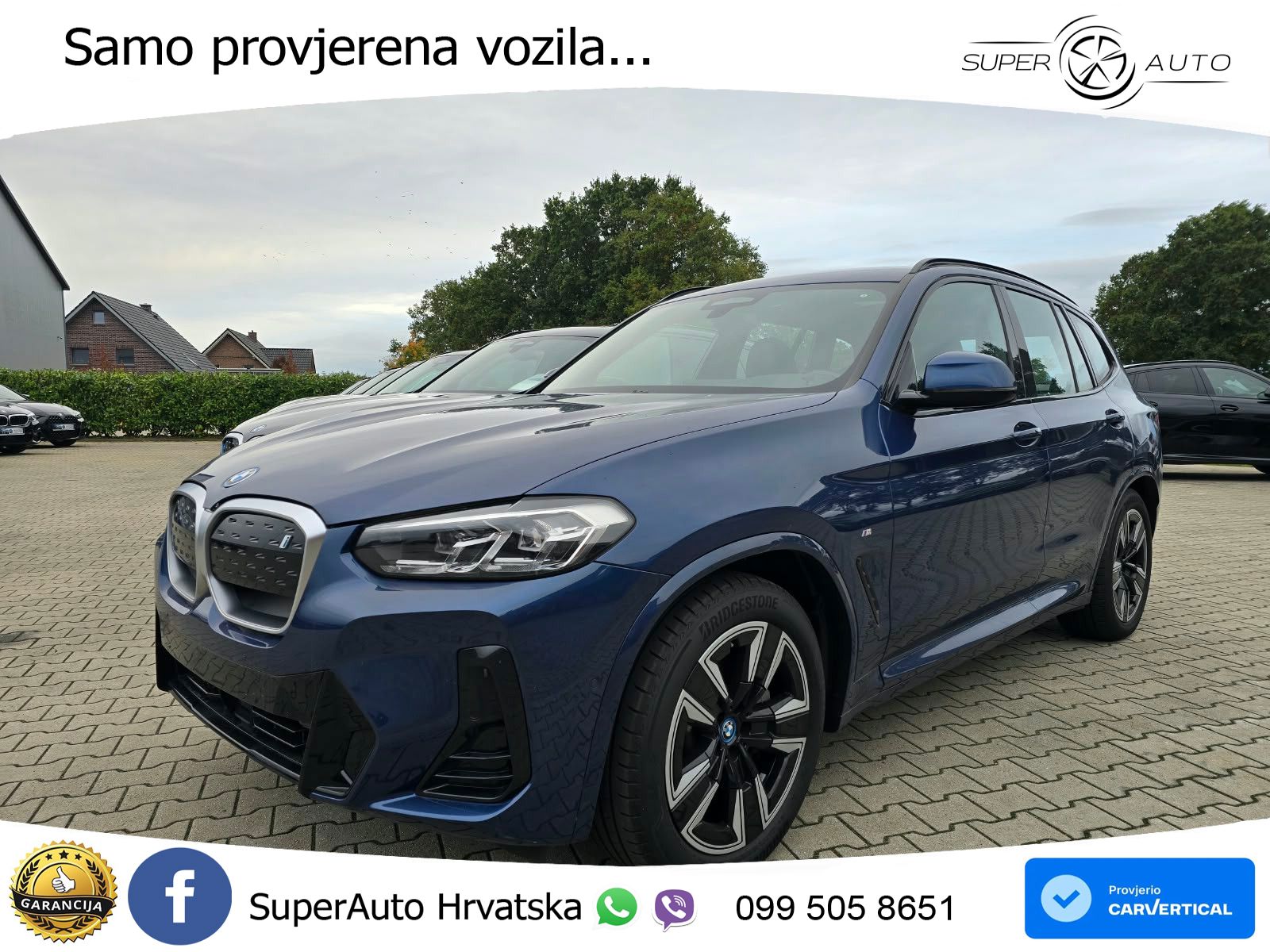BMW iX3 80 kWh (286 KS) LED+GR SJED+ACC