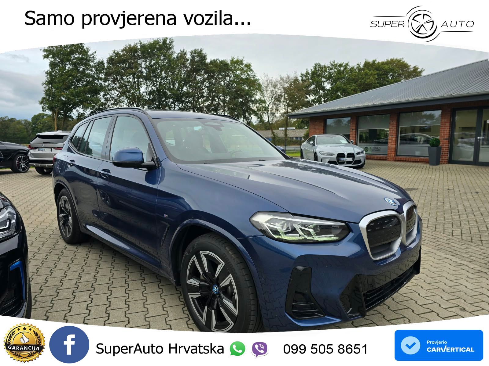 BMW iX3 80 kWh (286 KS) LED+GR SJED+ACC