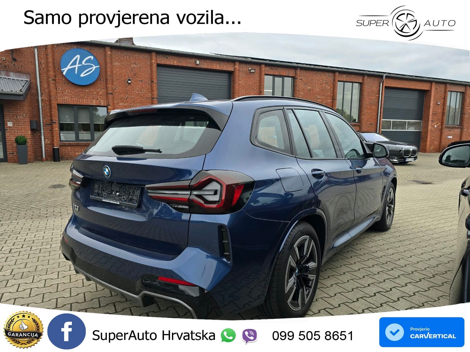 BMW iX3 80 kWh (286 KS) LED+GR SJED+ACC