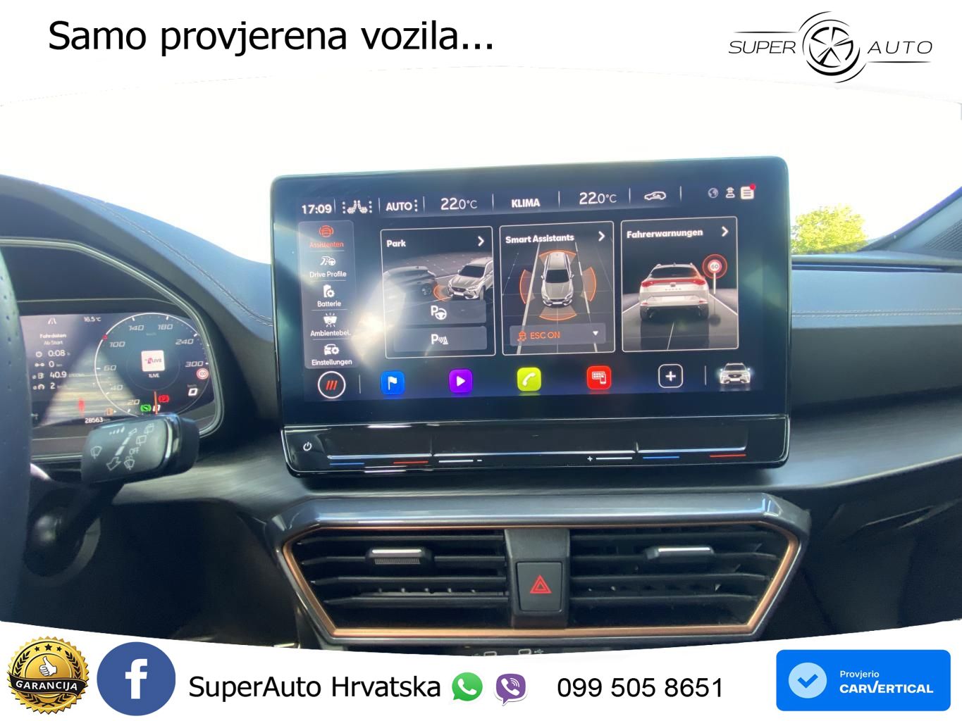Cupra Formentor 1.4 TSI (245 KS) e-Hybrid DSG VZ LED+GR SJED+ACC