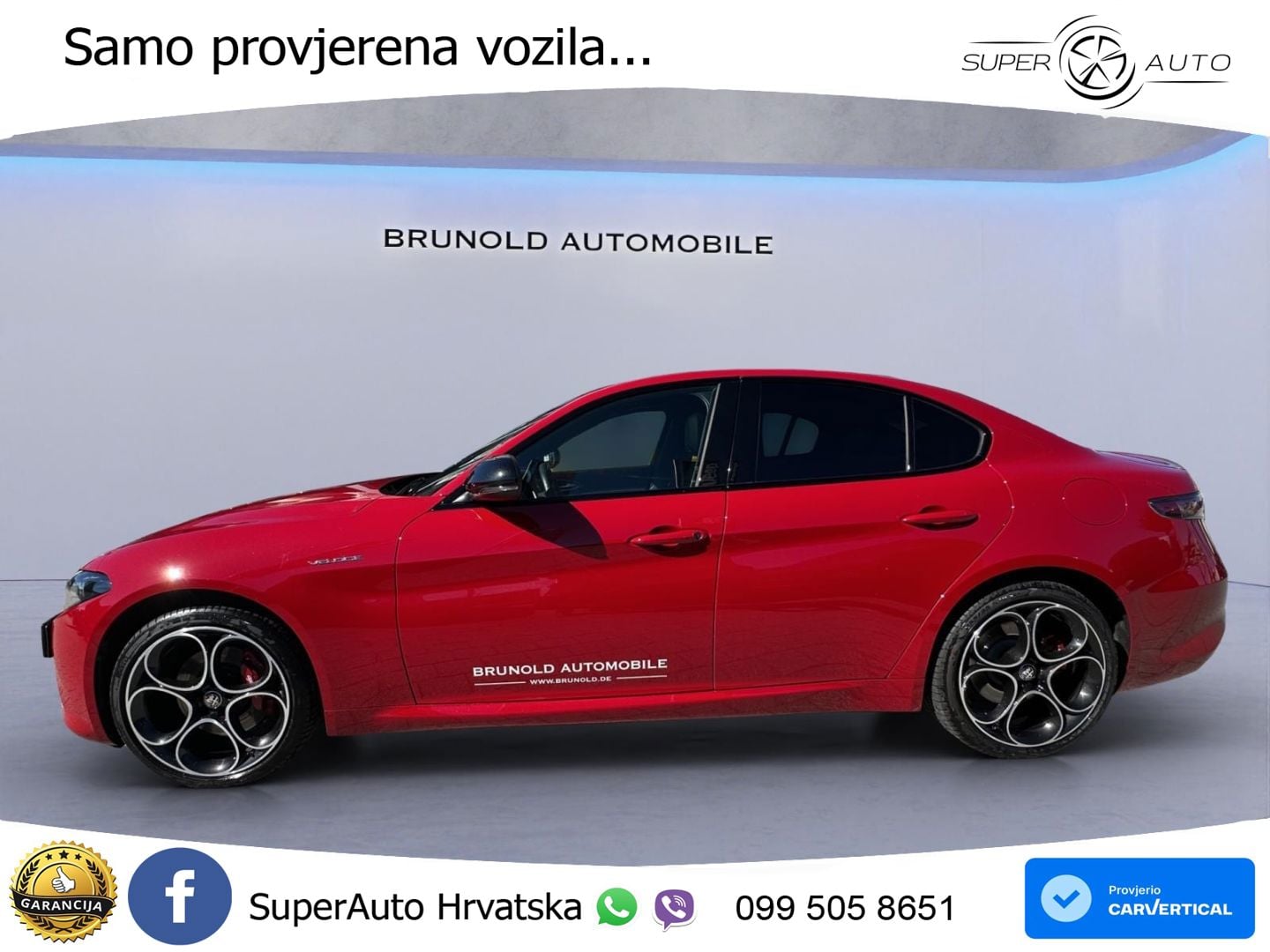 Alfa Romeo Giulia 2.0 Turbo (280 KS) Q4 Automatic LED+GR SJED+ACC