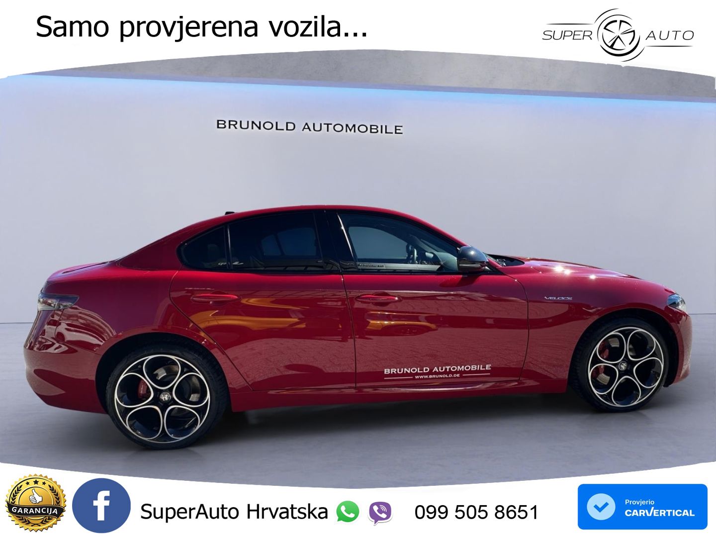Alfa Romeo Giulia 2.0 Turbo (280 KS) Q4 Automatic LED+GR SJED+ACC
