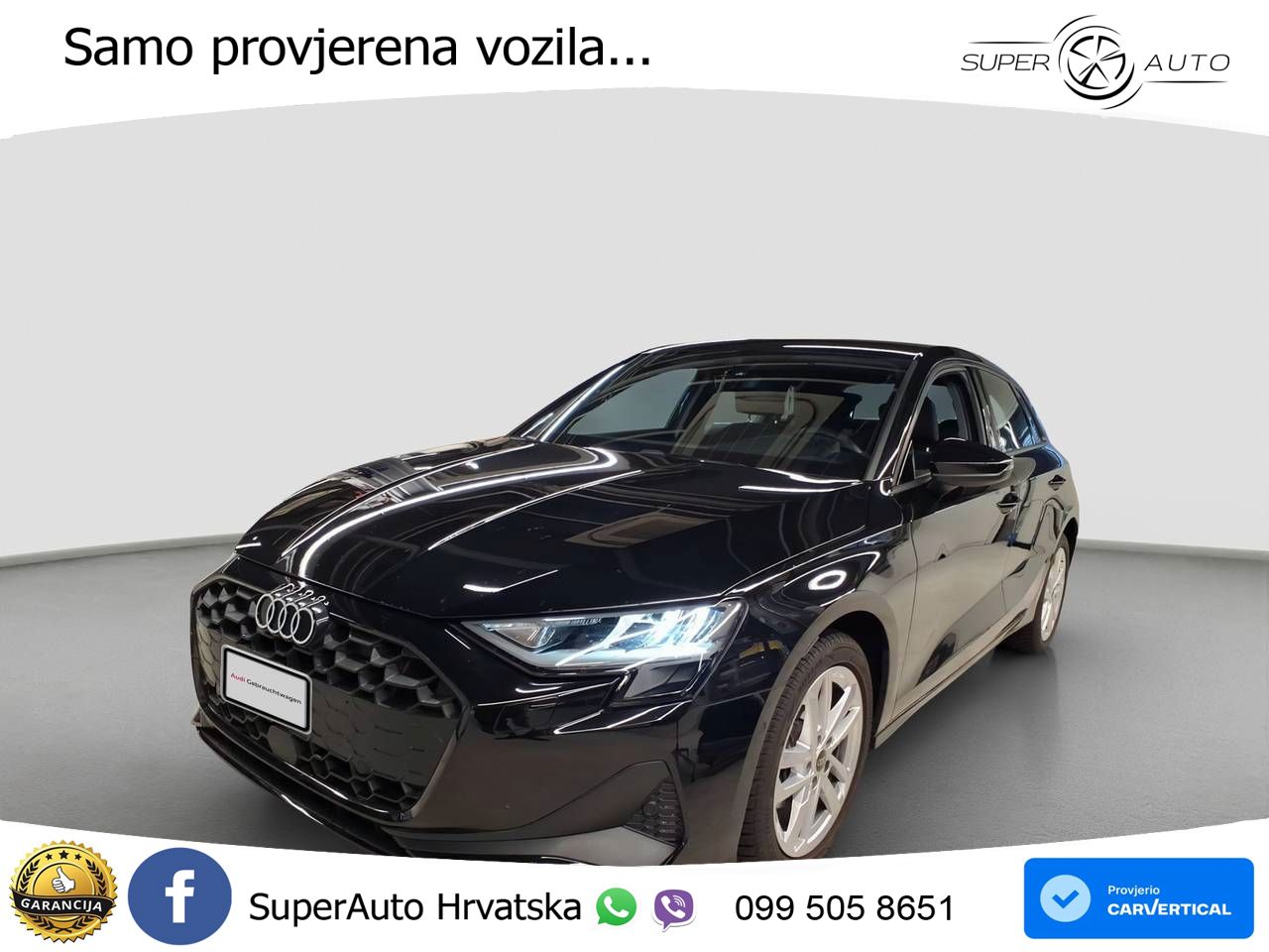 Audi A3 Sportback 30 TFSI (116 KS) LED+GR SJED+ACC
