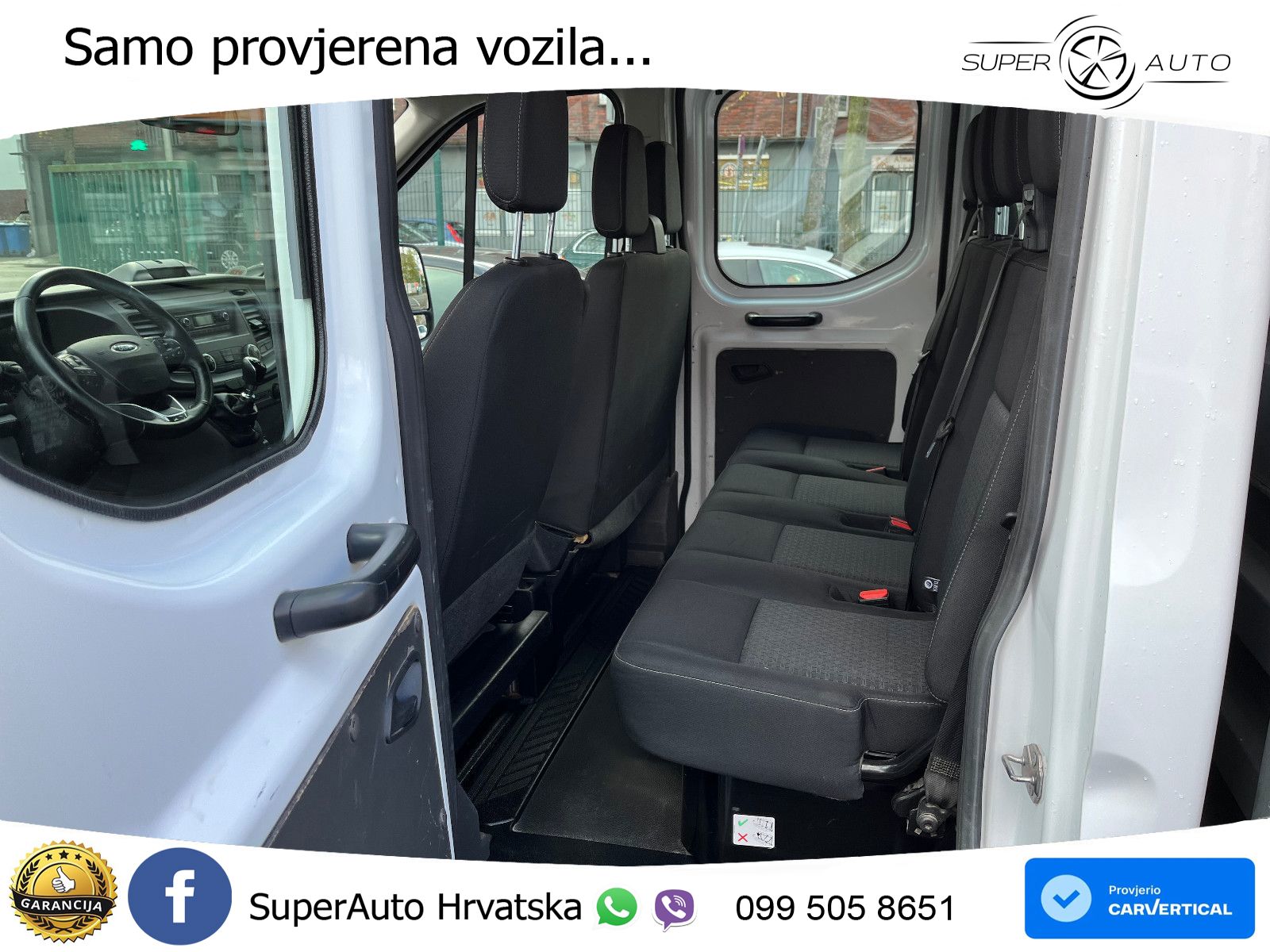 Ford Transit DOKA-Pritsche extra lang 7-Sitzer KLIMA! 170 KS
