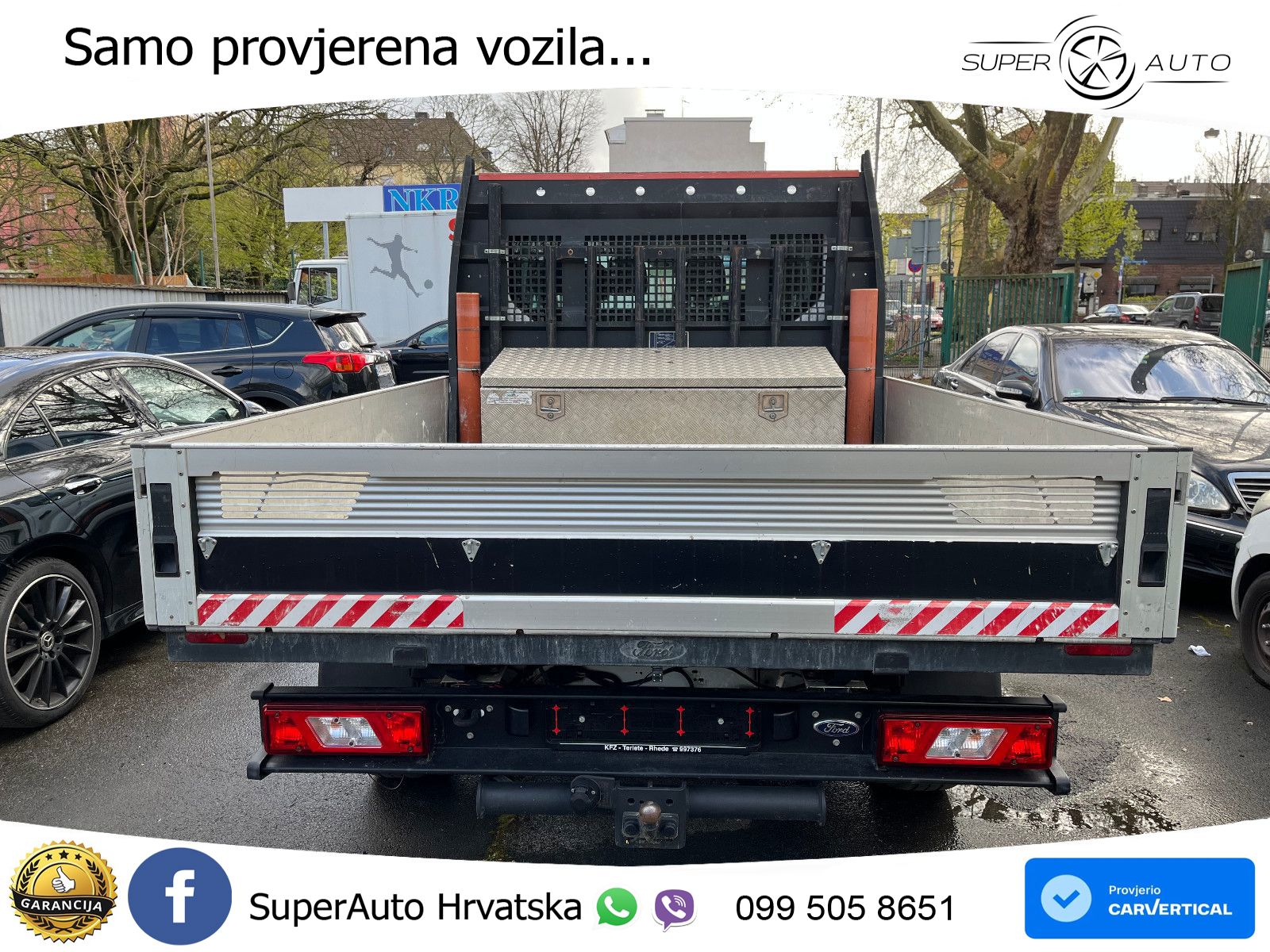 Ford Transit DOKA-Pritsche extra lang 7-Sitzer KLIMA! 170 KS