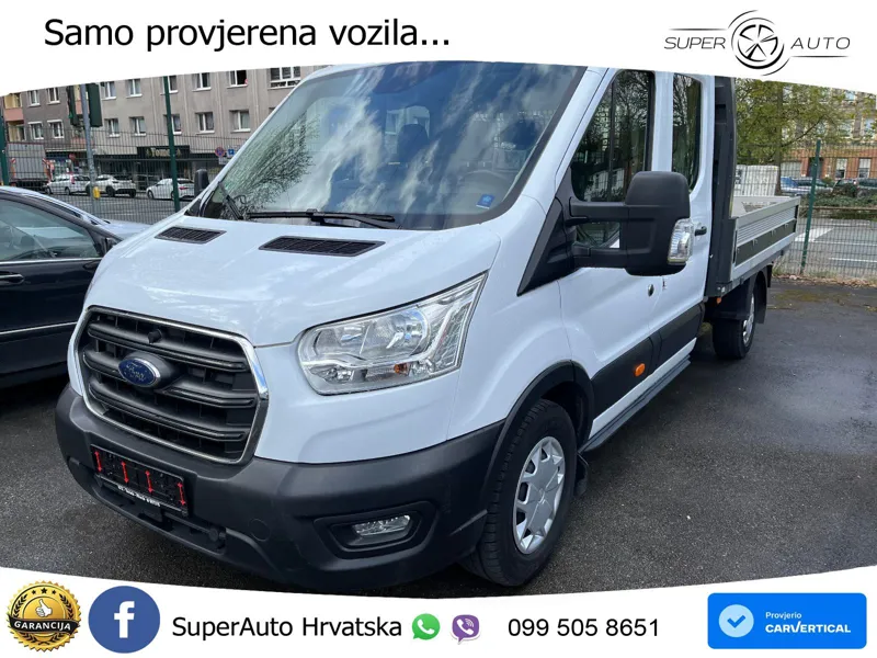 Ford Transit DOKA-Pritsche extra lang 7-Sitzer KLIMA! 170 KS