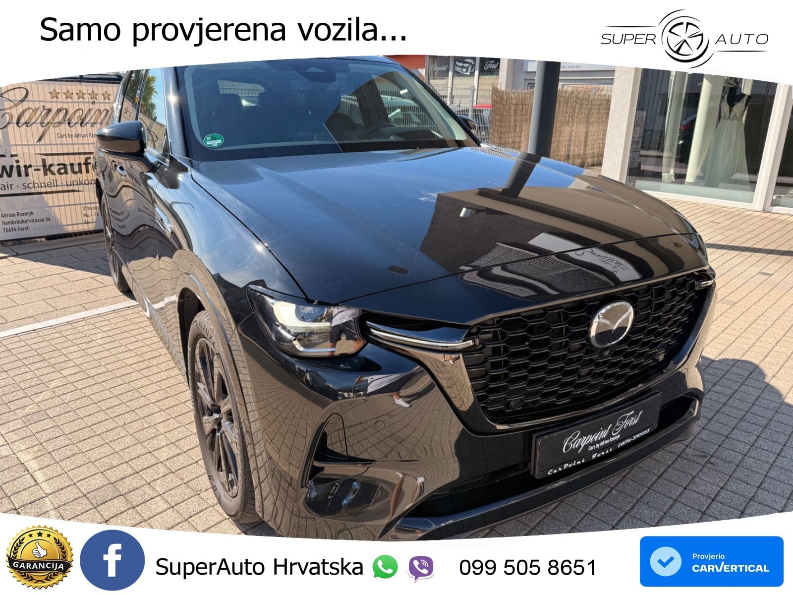Mazda CX-60 3.3 e-Skyactiv D (254 KS) AWD Automatic LED+GR SJED+ACC