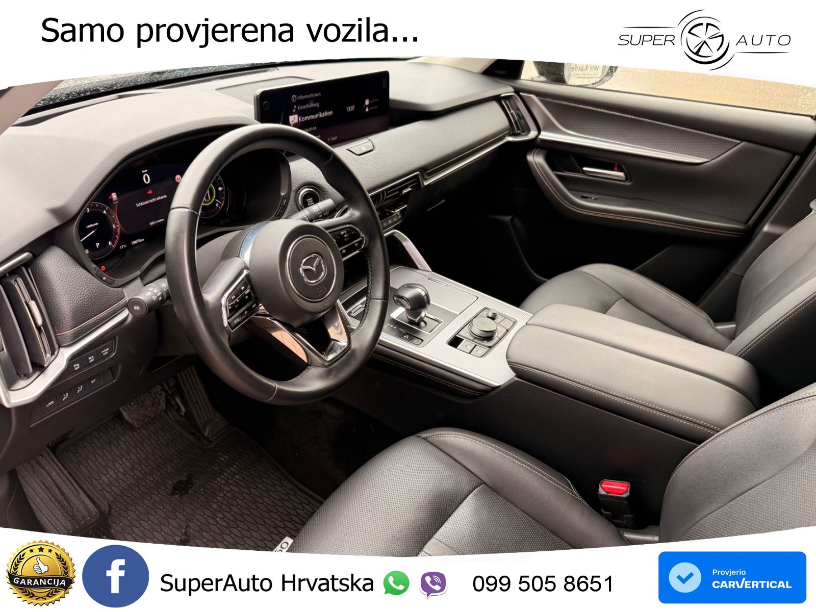 Mazda CX-60 3.3 e-Skyactiv D (254 KS) AWD Automatic LED+GR SJED+ACC