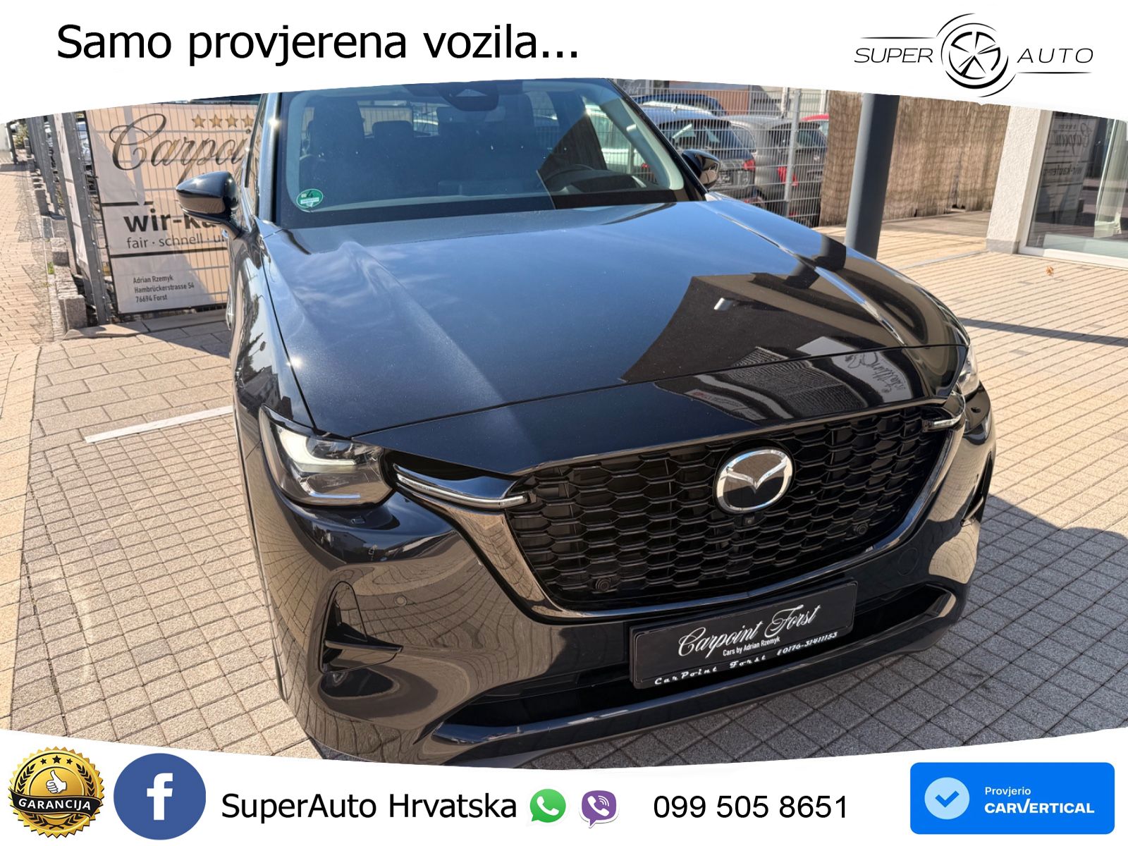 Mazda CX-60 3.3 e-Skyactiv D (254 KS) AWD Automatic LED+GR SJED+ACC