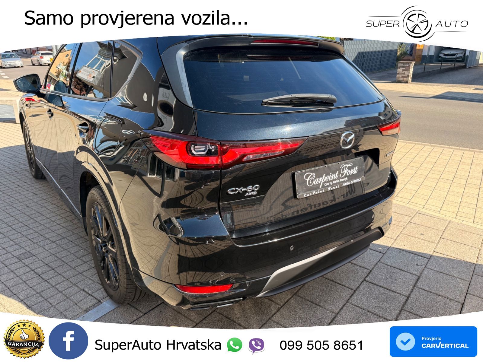 Mazda CX-60 3.3 e-Skyactiv D (254 KS) AWD Automatic LED+GR SJED+ACC