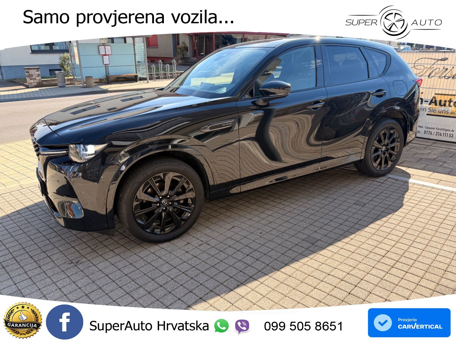Mazda CX-60 3.3 e-Skyactiv D (254 KS) AWD Automatic LED+GR SJED+ACC