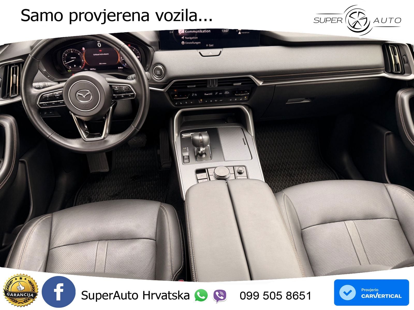 Mazda CX-60 3.3 e-Skyactiv D (254 KS) AWD Automatic LED+GR SJED+ACC