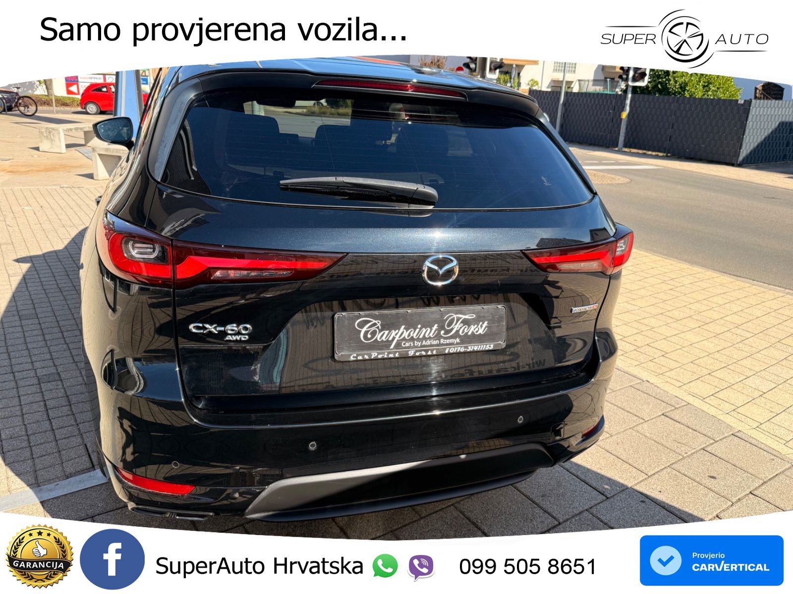 Mazda CX-60 3.3 e-Skyactiv D (254 KS) AWD Automatic LED+GR SJED+ACC
