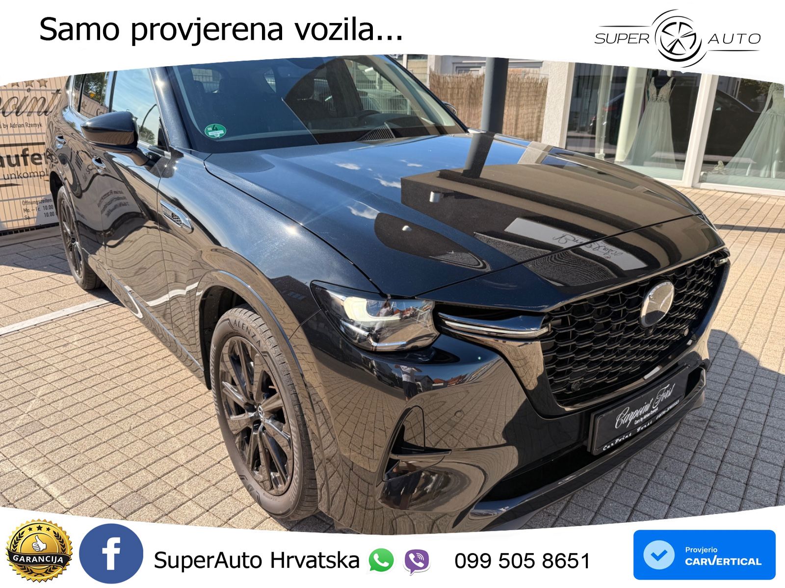Mazda CX-60 3.3 e-Skyactiv D (254 KS) AWD Automatic LED+GR SJED+ACC