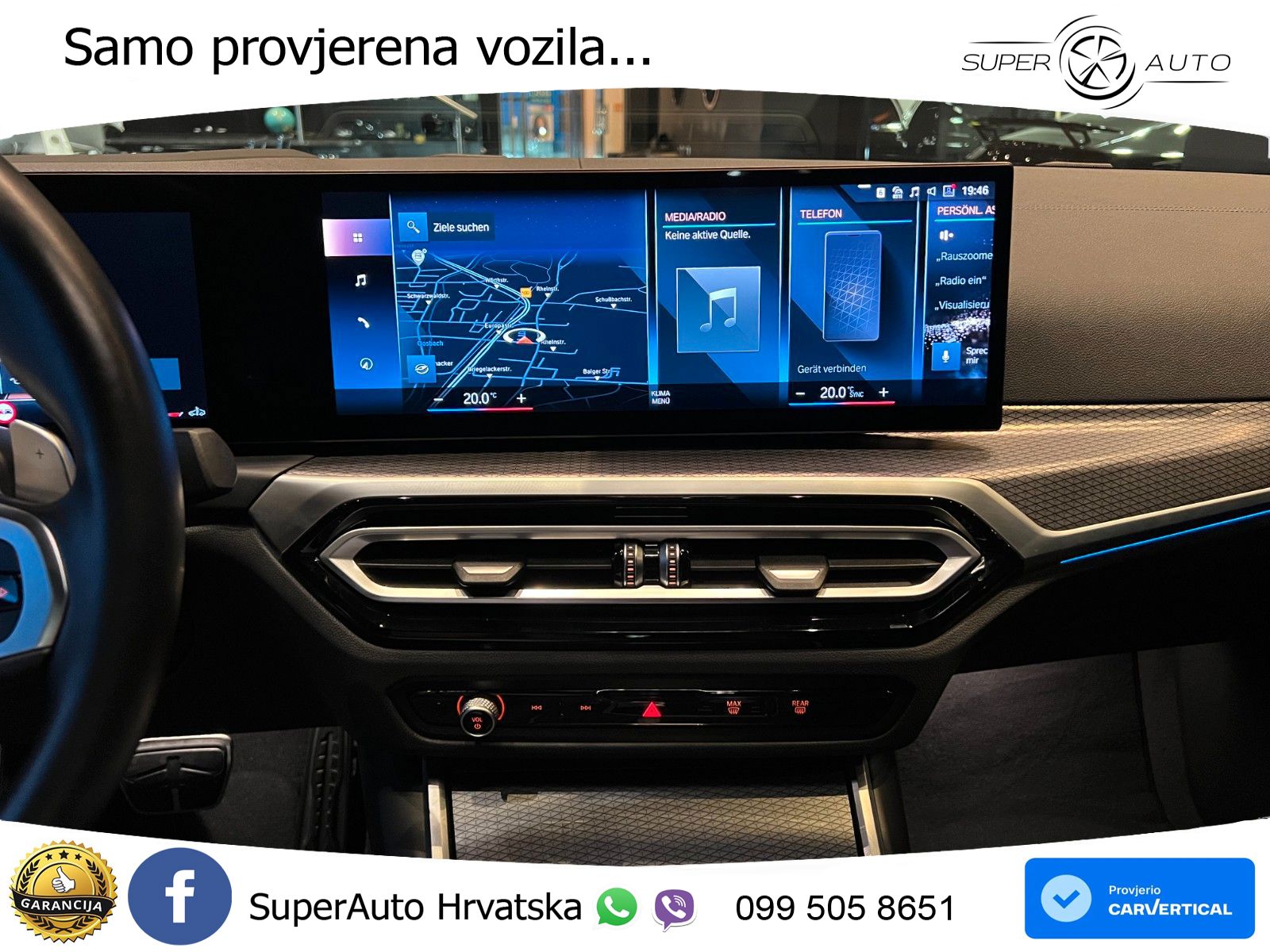 BMW 320d (190 KS) Steptronic M Sport LED+GR SJED+ACC