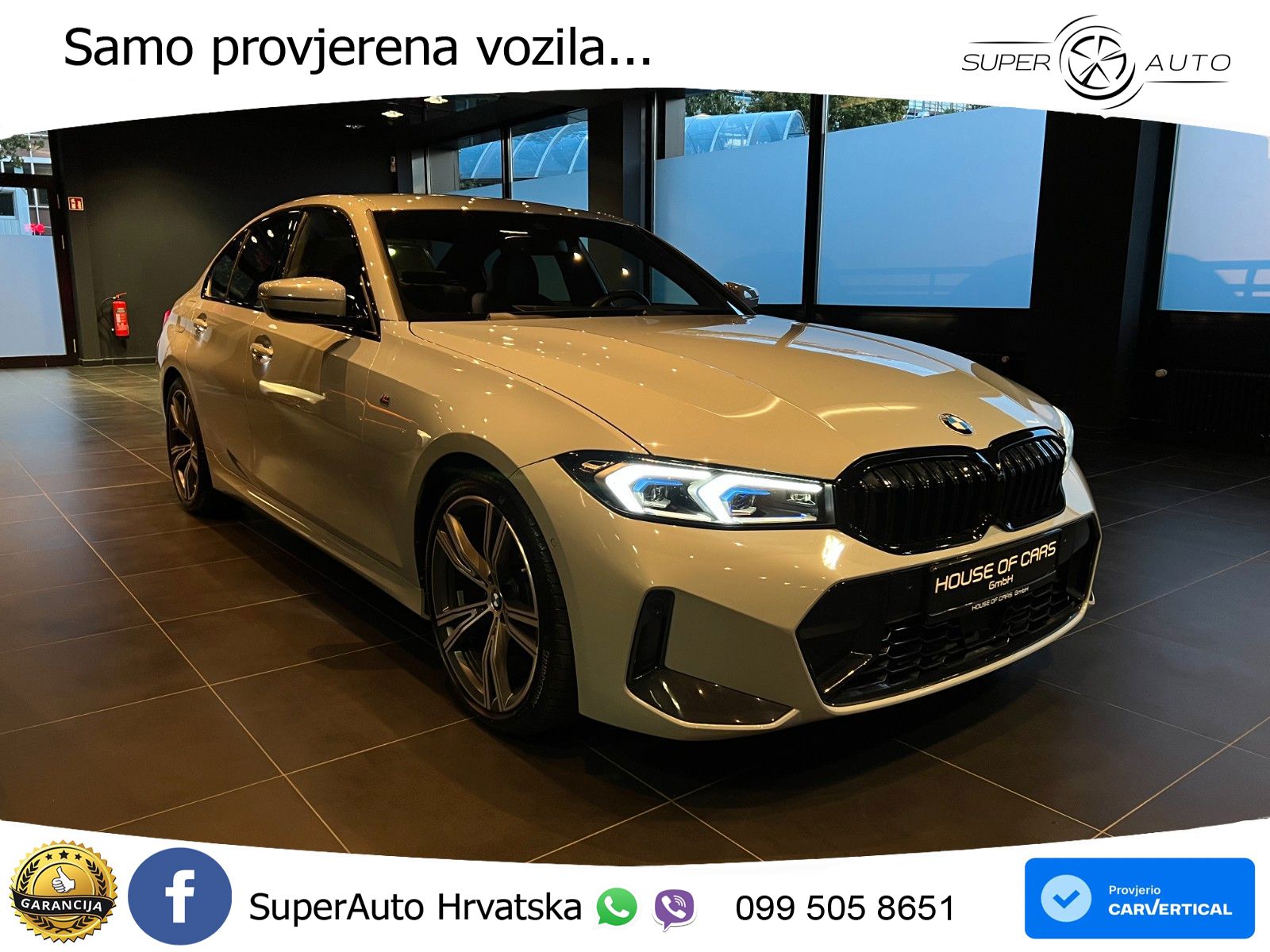 BMW 320d (190 KS) Steptronic M Sport LED+GR SJED+ACC