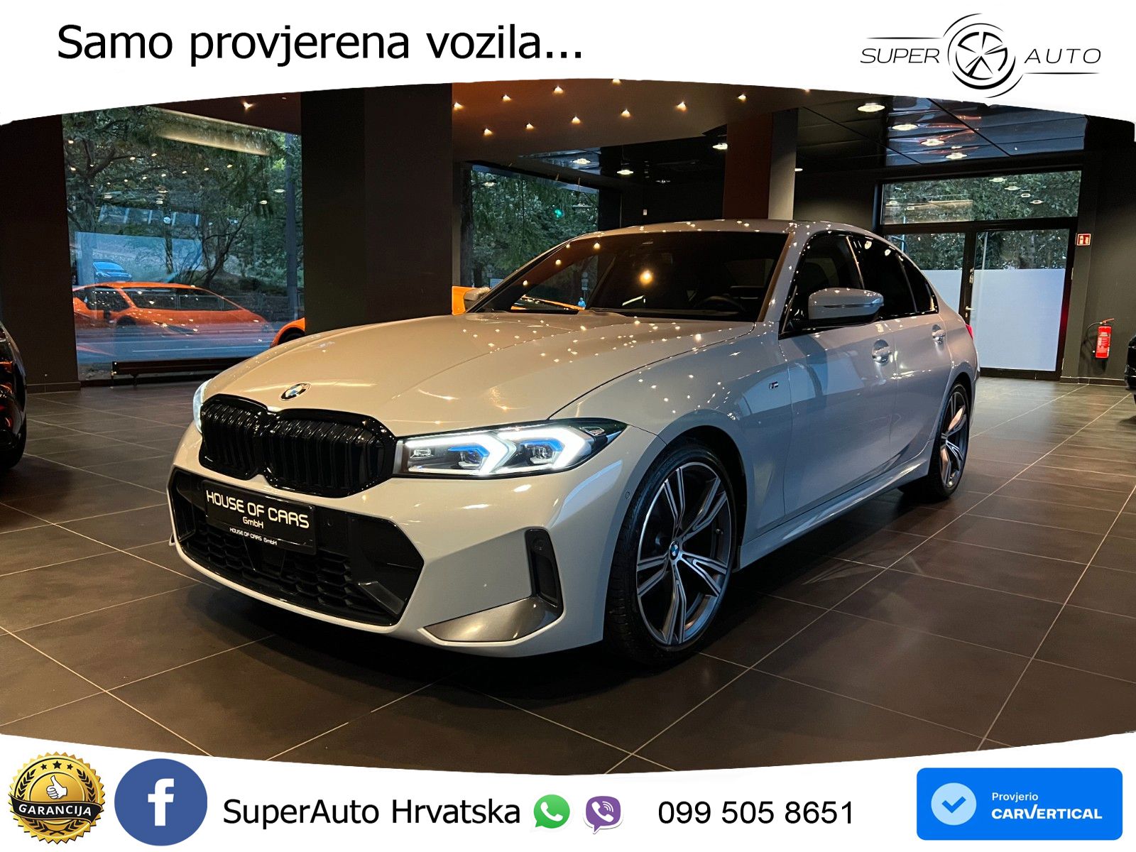 BMW 320d (190 KS) Steptronic M Sport LED+GR SJED+ACC