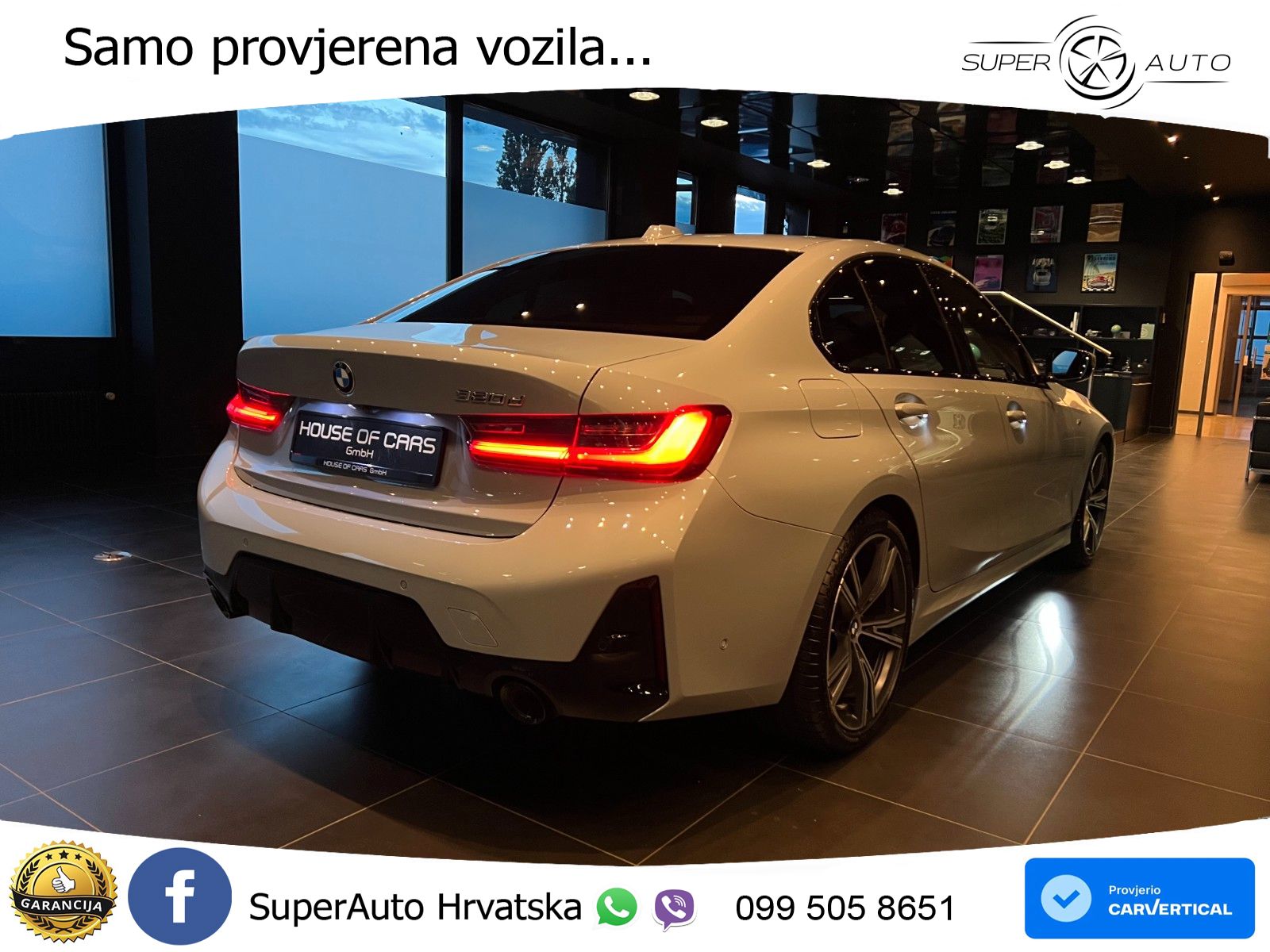 BMW 320d (190 KS) Steptronic M Sport LED+GR SJED+ACC