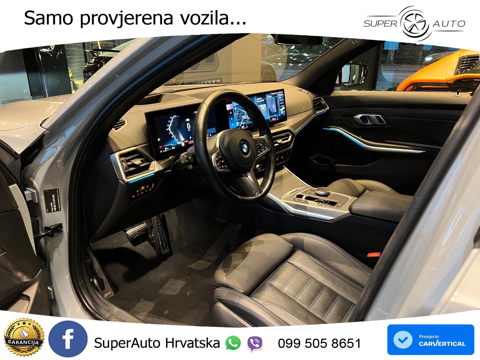 BMW 320d (190 KS) Steptronic M Sport LED+GR SJED+ACC
