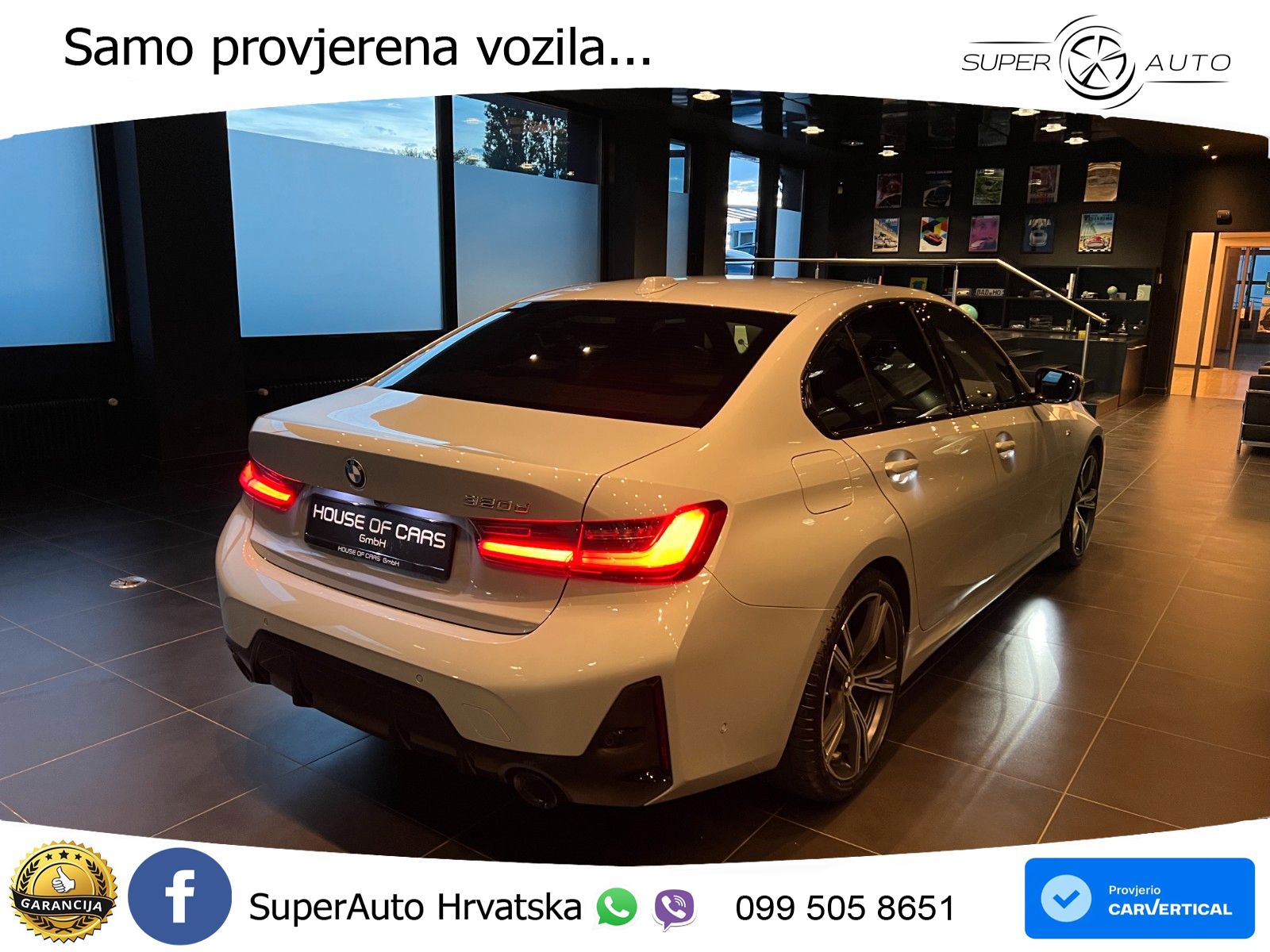 BMW 320d (190 KS) Steptronic M Sport LED+GR SJED+ACC