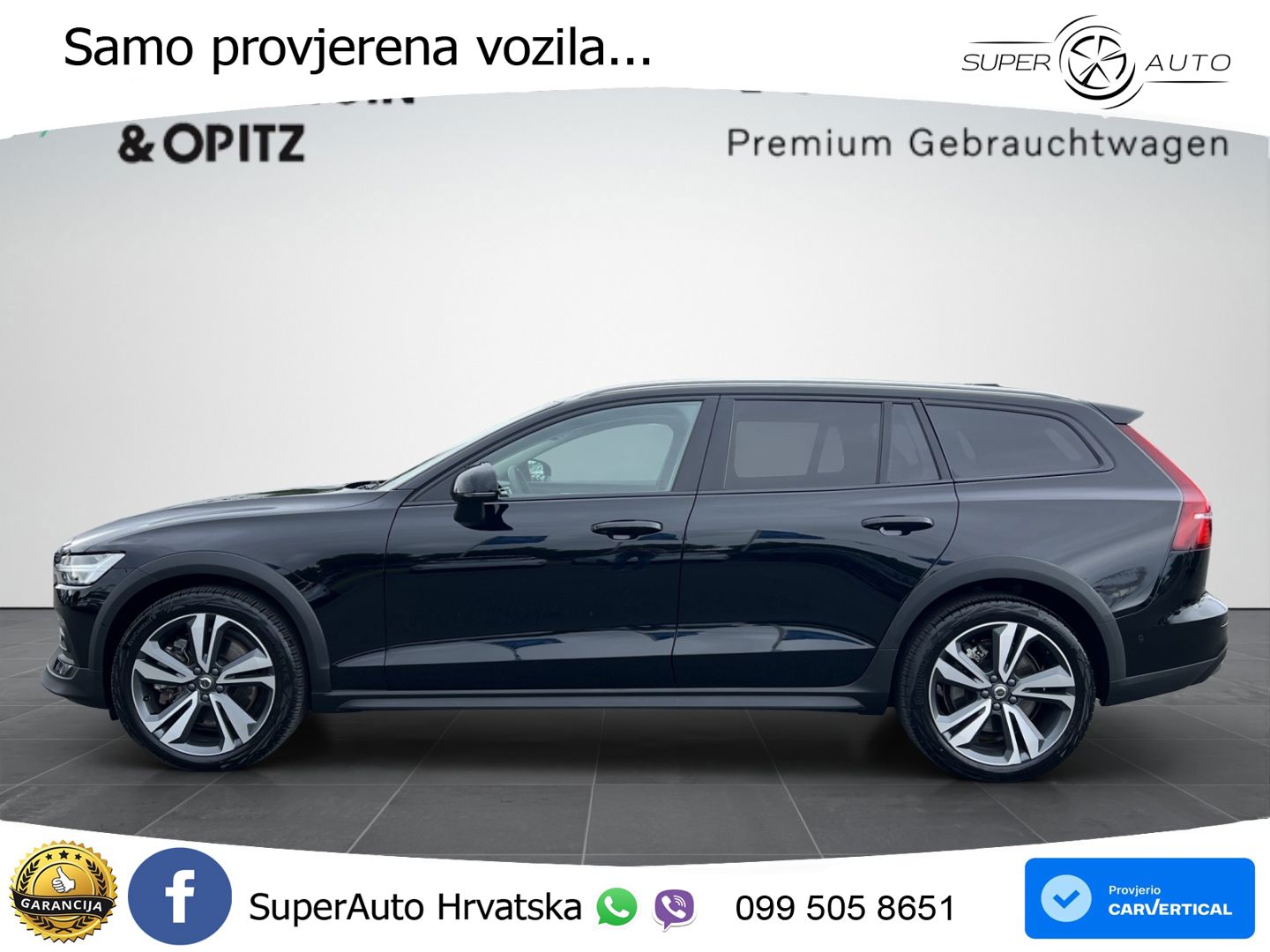 Volvo V60 Cross Country 2.0 B5 AWD Automatic ACC+HEAD+4xGR SJED+360+PANO