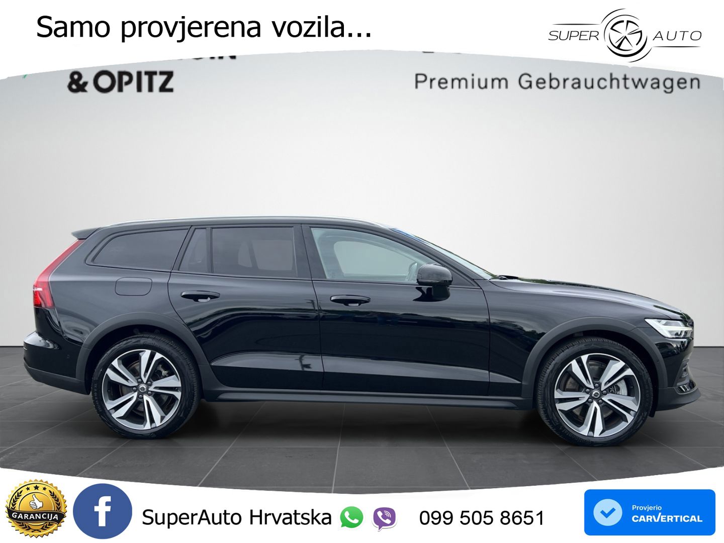 Volvo V60 Cross Country 2.0 B5 AWD Automatic ACC+HEAD+4xGR SJED+360+PANO