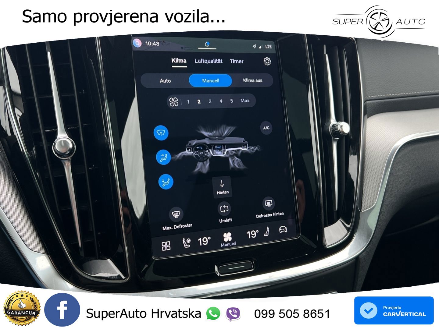 Volvo V60 Cross Country 2.0 B5 AWD Automatic ACC+HEAD+4xGR SJED+360+PANO