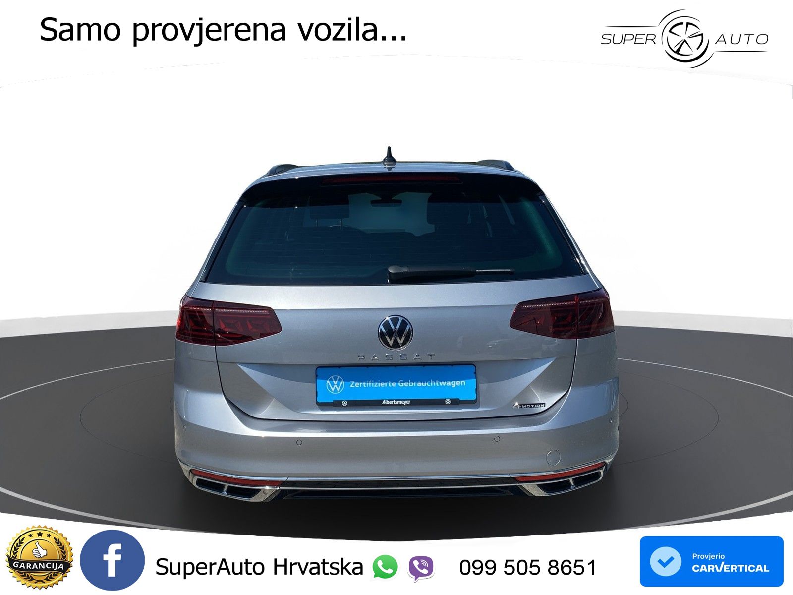 Volkswagen Passat Variant 2.0 TDI (200 KS) 4MOTION DSG Business LED+GR SJED+ACC
