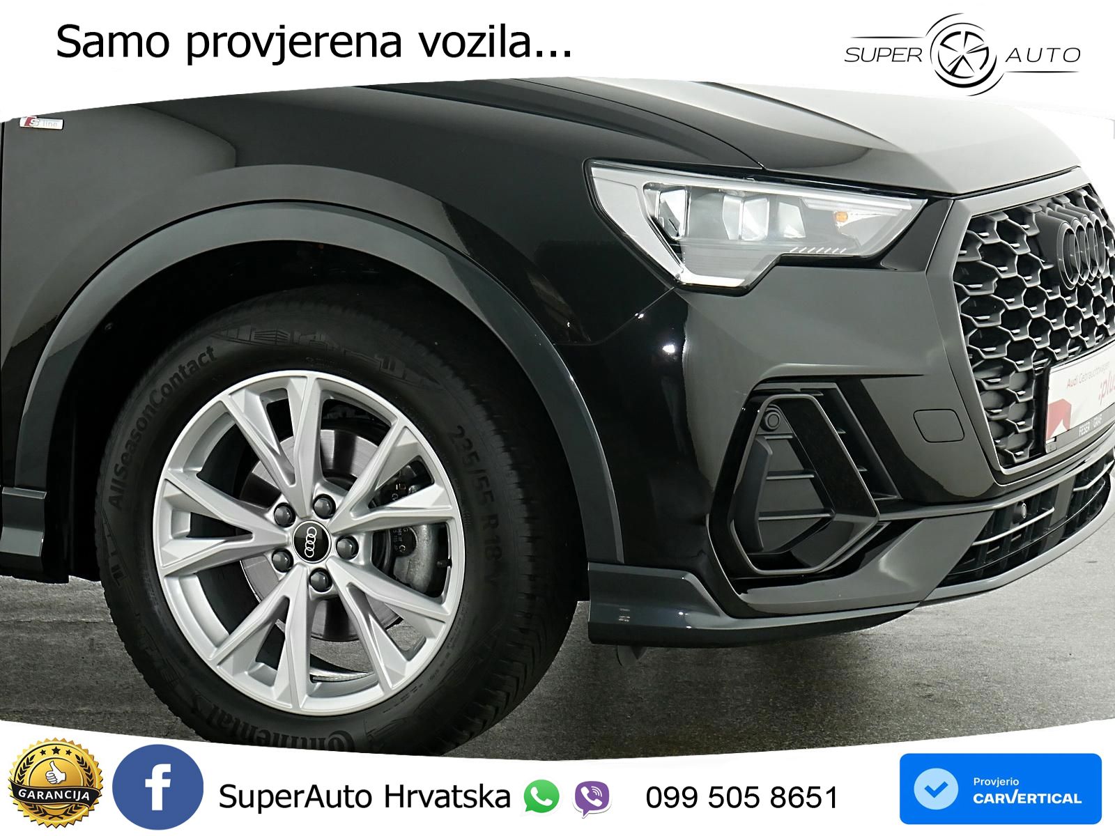 Audi Q3 II Sportback 35 TFSI (150 KS) S tronic S line