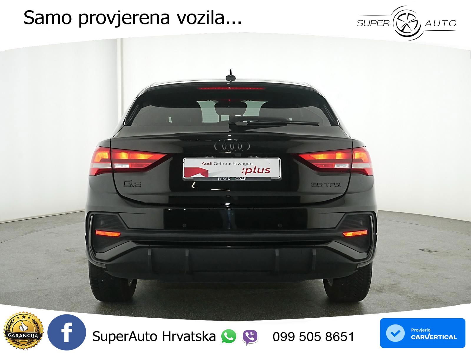Audi Q3 II Sportback 35 TFSI (150 KS) S tronic S line