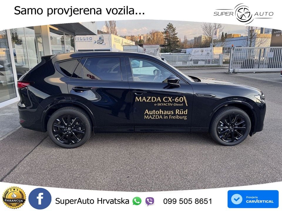 Mazda CX-60 3.3 e-Skyactiv D (254 KS) AWD Automatic MATRIX+GR SJED+KAM