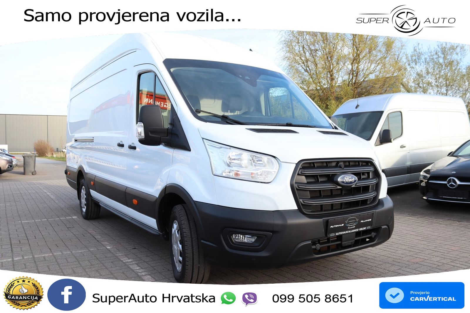 Ford Transit 350 L4 Trend Klima Tempomat PDC v+h 131 KS