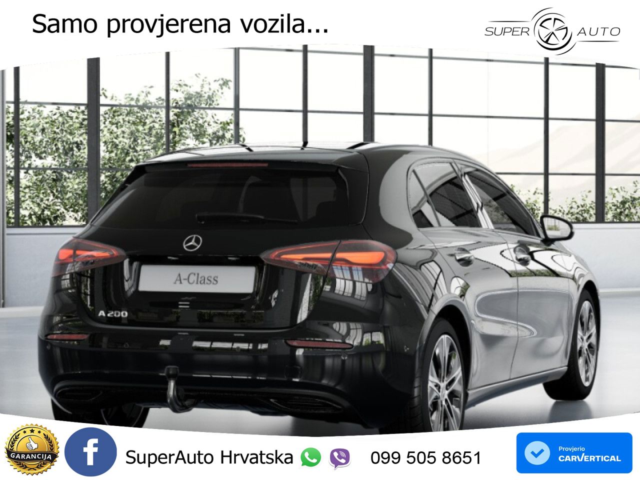 Mercedes-Benz A 200 7G-DCT LED+GR SJED+ACC