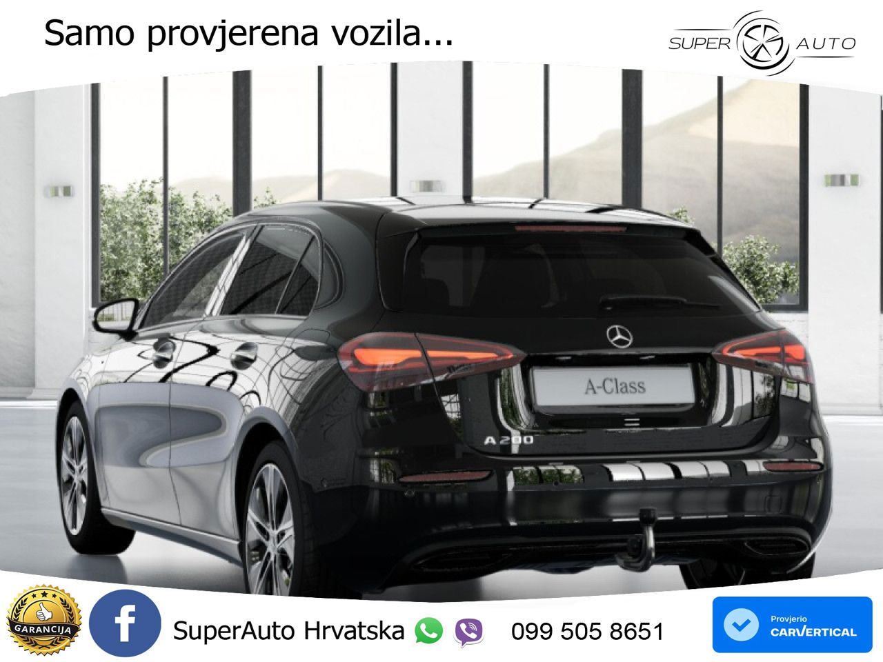Mercedes-Benz A 200 7G-DCT LED+GR SJED+ACC