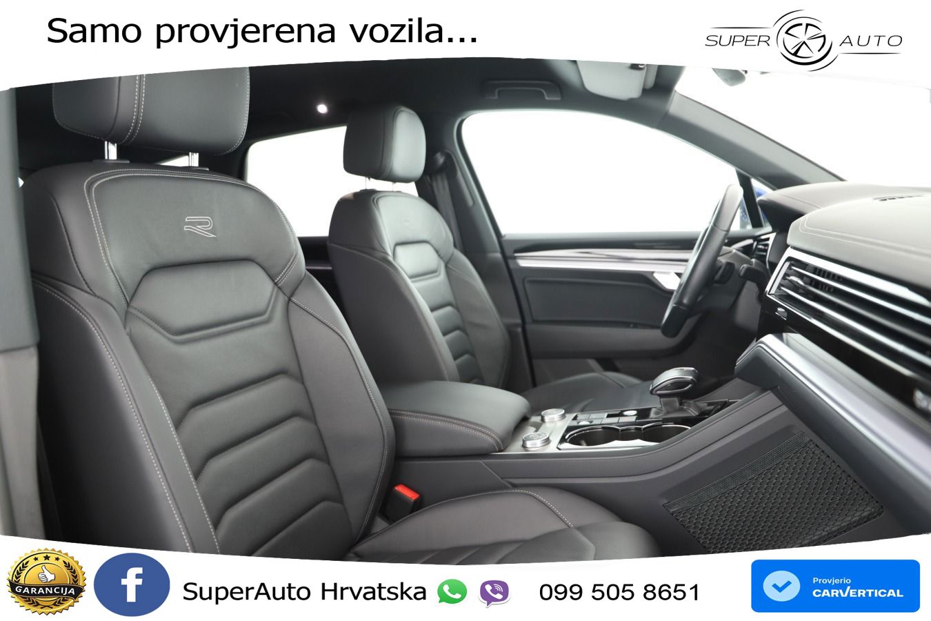 Volkswagen Touareg 3.0 V6 TDI (286 KS) 4MOTION Tiptronic R-Line ZRAČNI+ACC+GR SJED+KAM