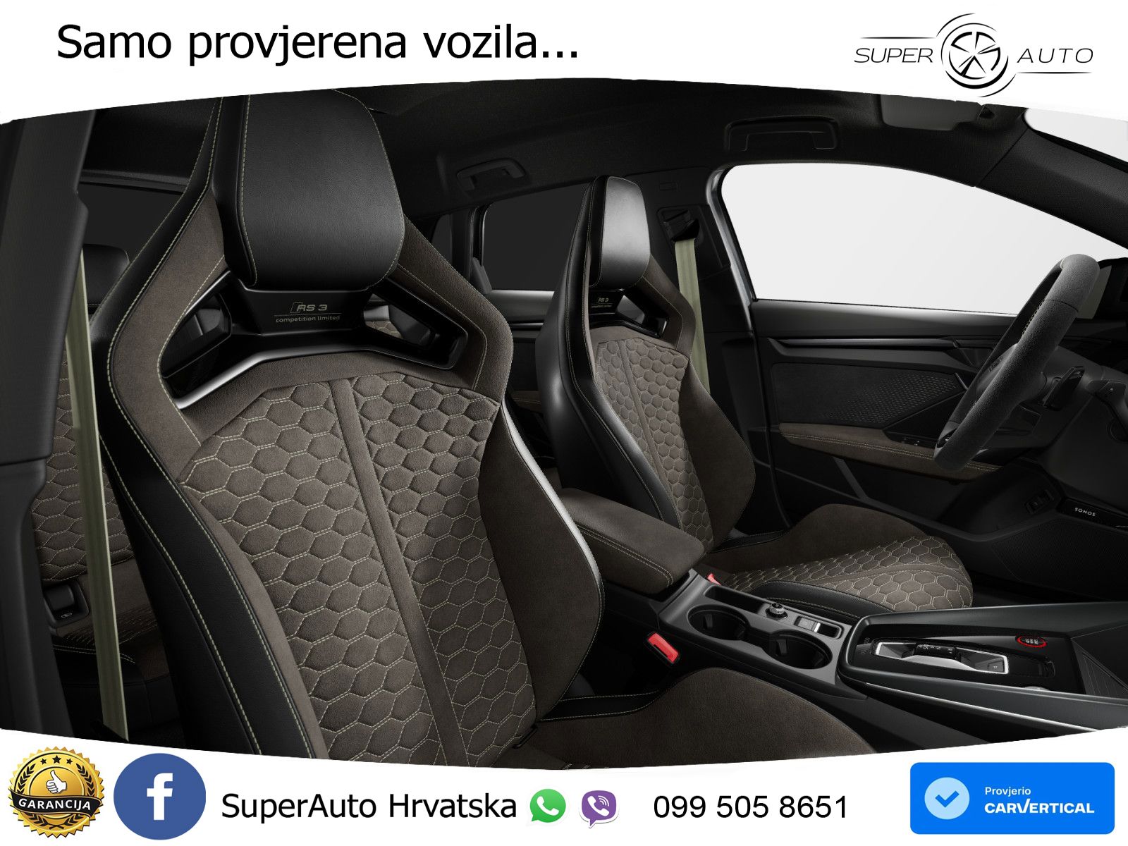Audi RS3 Sedan 2.5 TFSI (400 KS) quattro S tronic LED+GR SJED+ACC