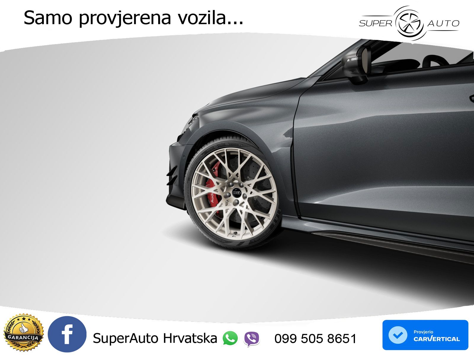 Audi RS3 Sedan 2.5 TFSI (400 KS) quattro S tronic LED+GR SJED+ACC