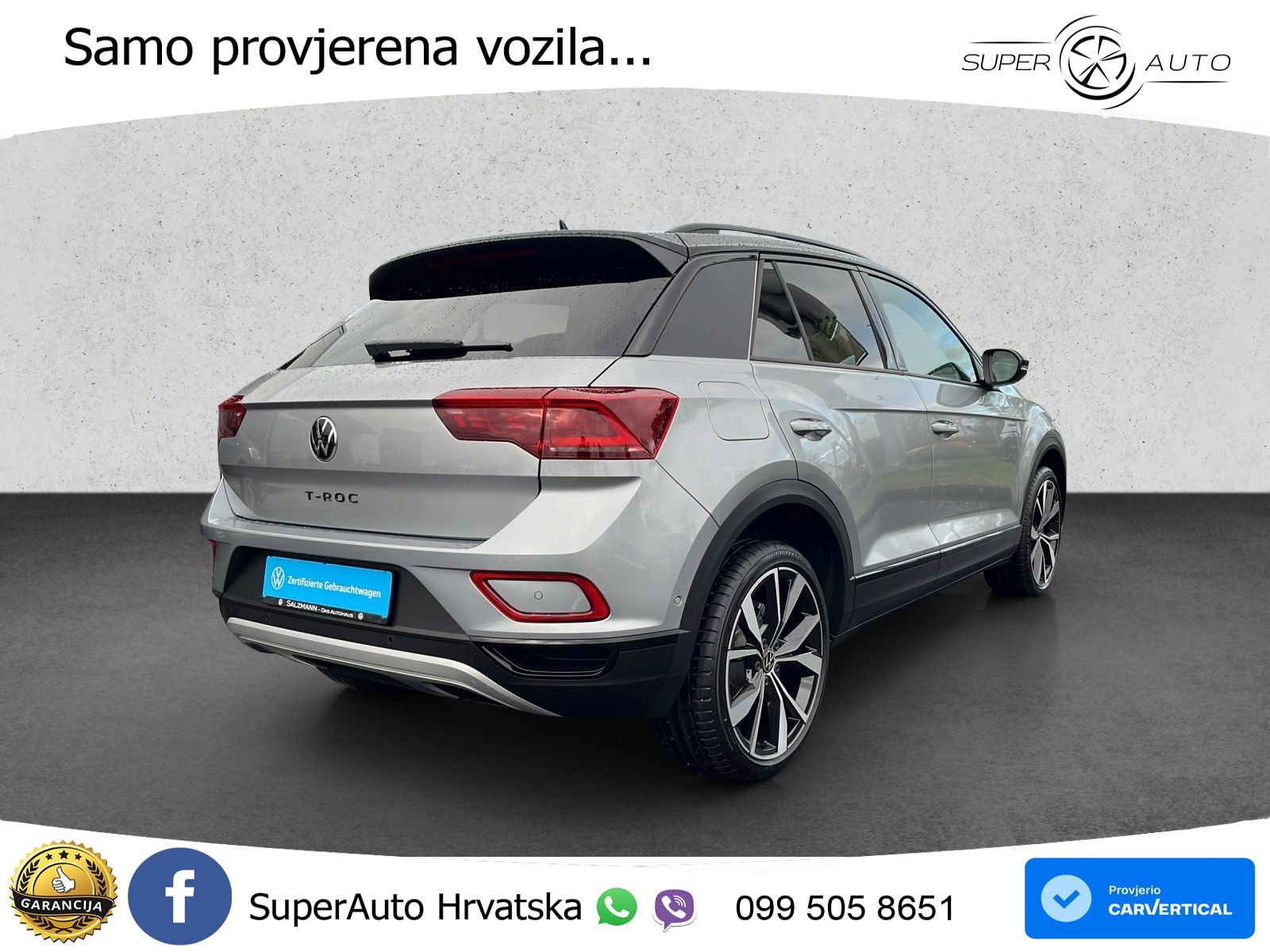 Volkswagen T-Roc I 1.5 TSI (150 KS) MATRIX+GR SJED+KAM