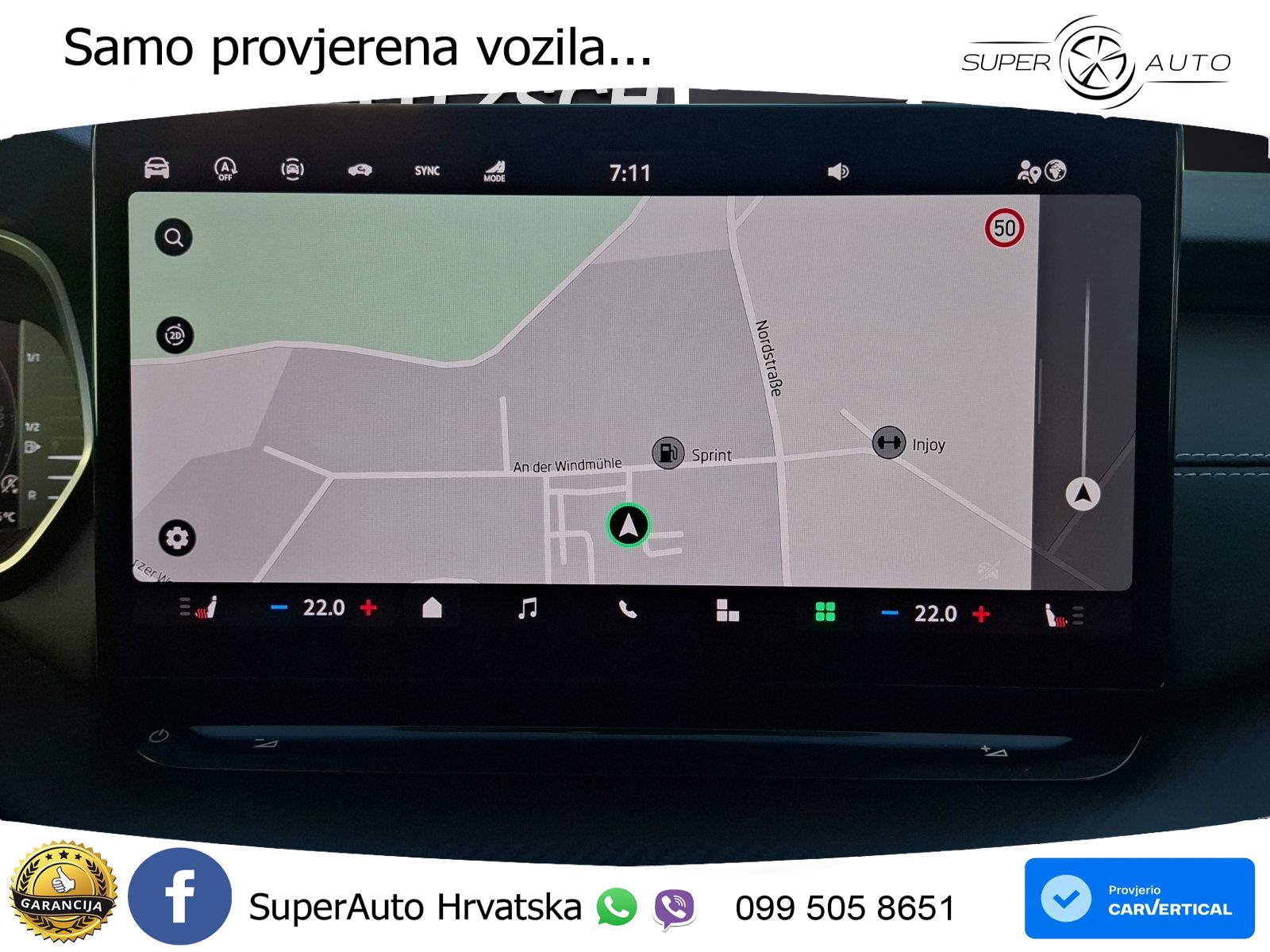 Škoda Octavia Combi 2.0 TDI (150 KS) DSG SportLine LED+GR SJED+ACC