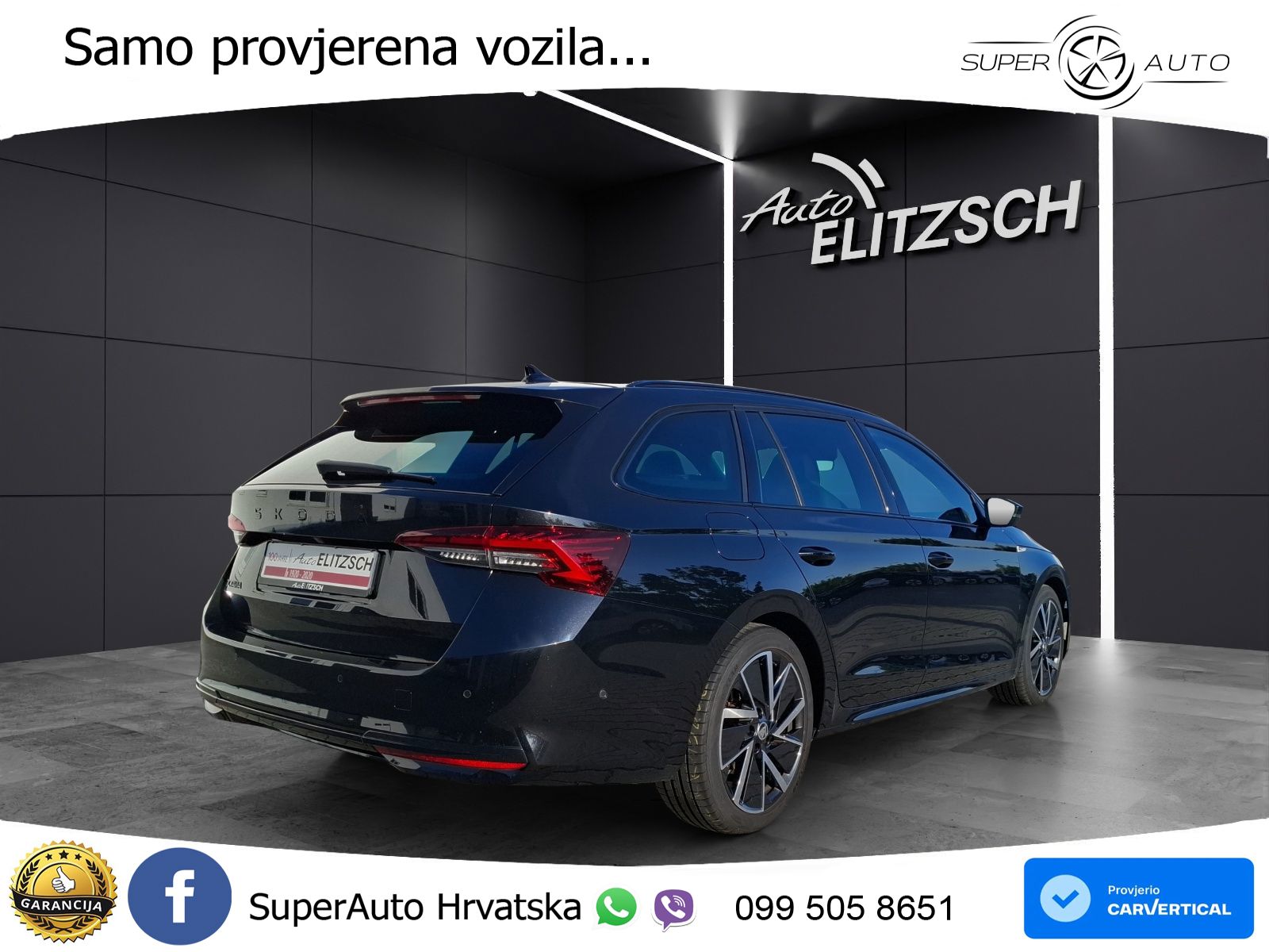 Škoda Octavia Combi 2.0 TDI (150 KS) DSG SportLine LED+GR SJED+ACC