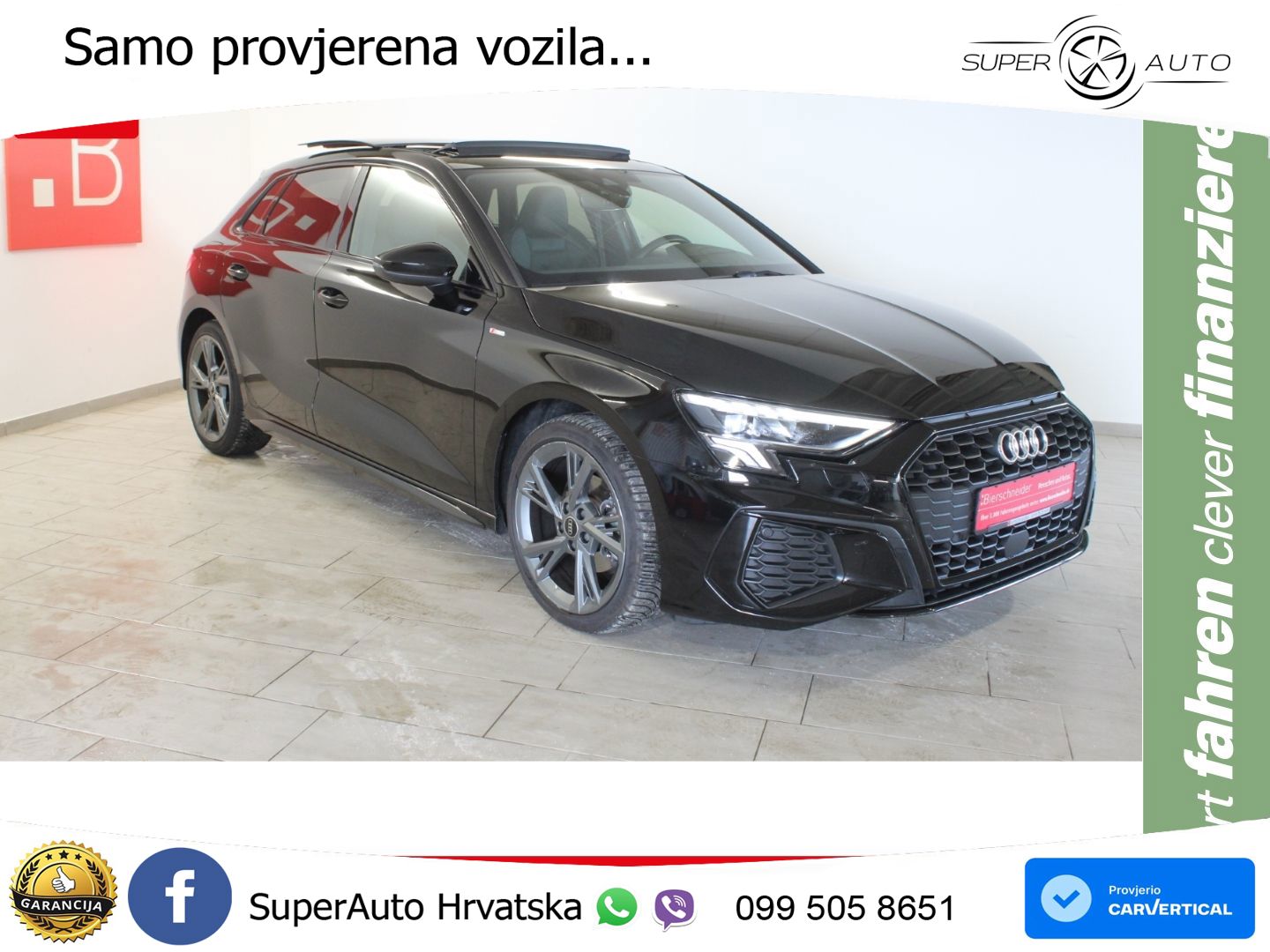 Audi A3 35 TDI (150 KS) S tronic 2x S line LED+GR SJED+ACC