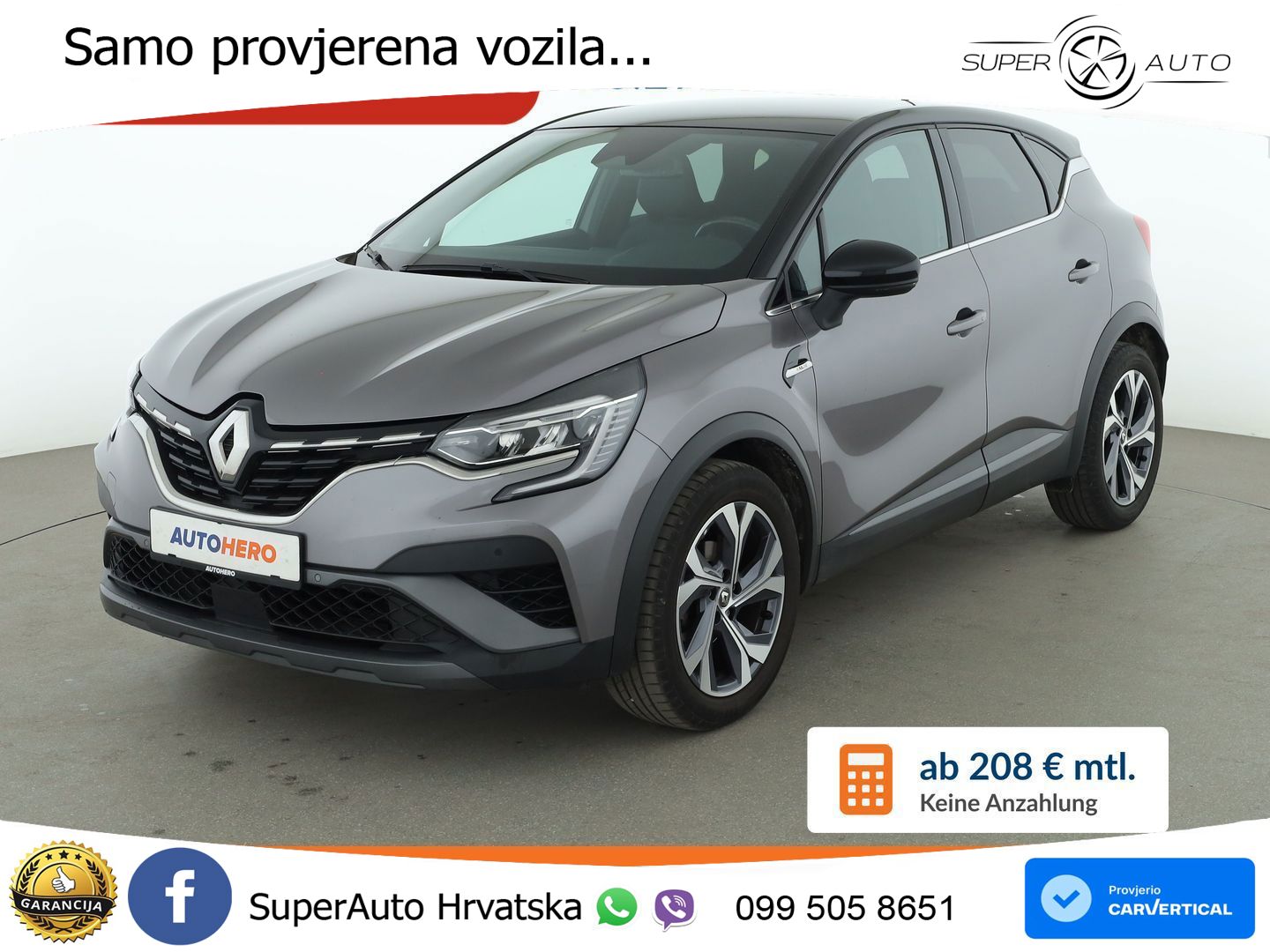 Renault Captur 1.3 TCe (140 KS) R.S. Line